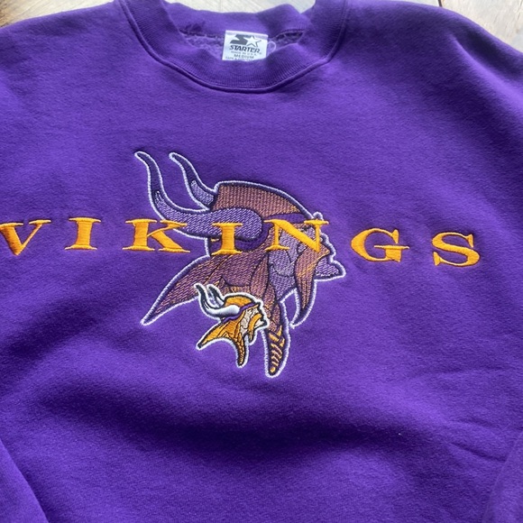 Used vintage Vikings crewneck - Picture 4 of 6